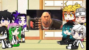 Hashiras react to TF2 ???? (original)/(Defense classes)/ (2/3)