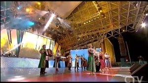 Ансамбль «Бяседа» – Родная хата (Открытие фестиваля «Молодечно-2015»)