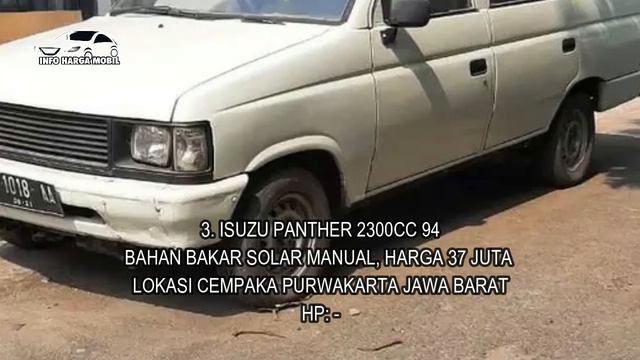 MOBIL ISUZU PANTHER BEKAS PAJAK HIDUP HARGA MURAH HANYA 25 JUTA NEGO смотреть онлайн