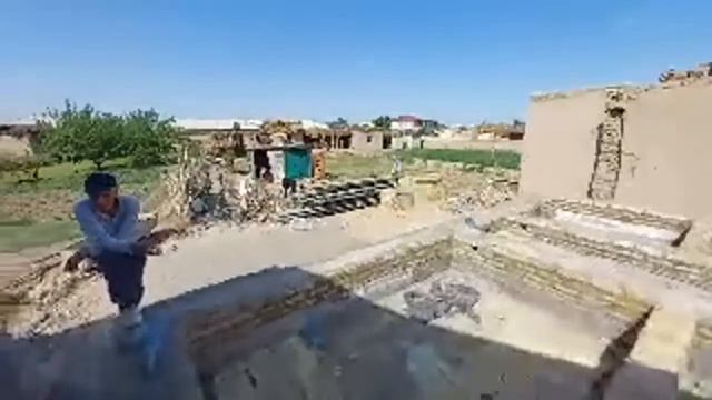 ЖОНЛИ ЭФИР.  КУЛБАДАГИ БОЛАНИ УЙИ НИМАДАН  ҚУРИЛАДИ.