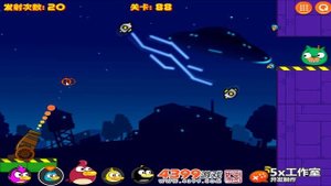 Angry Birds Cannon Collection 4 - BLAST BAD PIGS MAGNET SPACE!