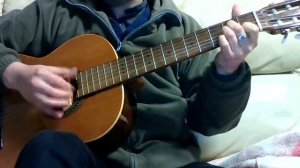 Печальный парень,песни под гитару