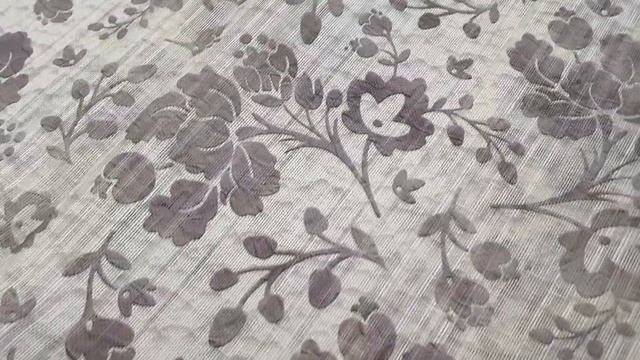 Комплект тюлевых льняных штор из 2 штук "Малиновка-2" смотреть онлайн