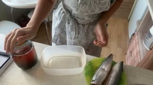 Вкуснейшая, малосольная скумбрия. Два рецепта скумбрии.