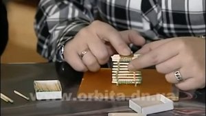 Как построить замок из спичек из кубиков без клея своими руками  ИНСТРУКЦИЯ