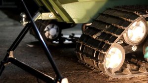 Вездеходы Пелец  Регулировка натяжения гусениц