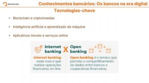 Concurso Caixa: aula de Conhecimentos Bancários | Os bancos na era digital