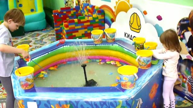 Детская рыбалка на магнитах Nikitos i Milana в развлекательном центре Альтаир Ярославль смотреть онлайн