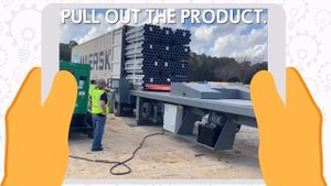 Container loading and unloading system / Система погрузки и разгрузки контейнеров