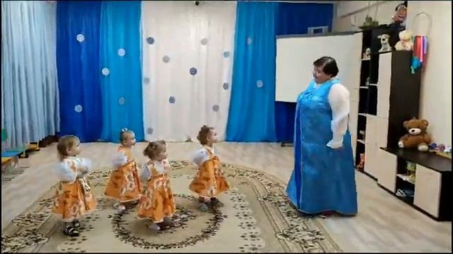 танец с платочками для мамочек