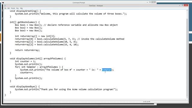 Learn Java Programming - Create an Object from its own Class Tutorial