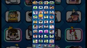 Все эмоции Clash Royale (первое видео)