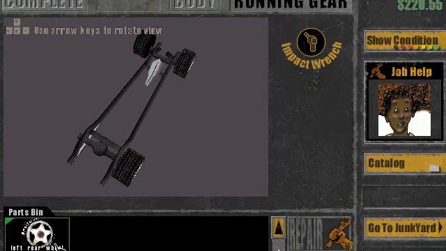 Gearhead Garage gameplay + upgrade skill level to Mekada