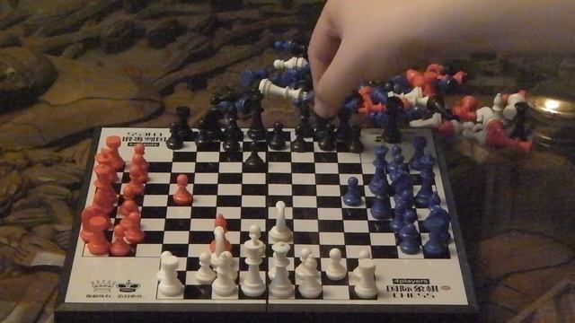 Fatal 4 Way Chess Battle: Setting Up The 4-Player Game Of Chess & Brief Rules смотреть онлайн