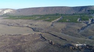 Крым, села Мичуринское и Лечебное, Белогорский р-н, вид с квадрокоптера