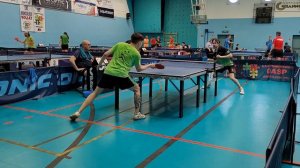 Beating Higher Ranked Opponent with ANTISPIN 🔥 | Dr. Neubauer A-B-S | Table Tennis Match