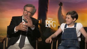 Steven Spielberg & Ruby Barnhill The BFG Interview