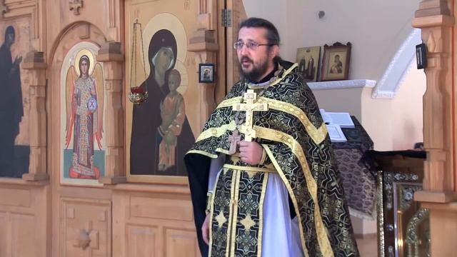 Проповедь на Воспоминание Тайной Вечери. Священник Игорь Сильченков. смотреть онлайн