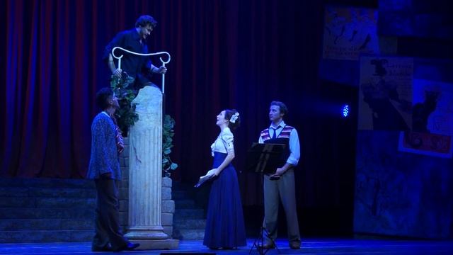 Ольга Белохвостова, Петр Борисенко - дуэт Виолетты и Рауля из оперетты "Фиалка Монмартра" смотреть онлайн