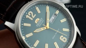 Мужские механические часы Orient RA-AA0C06E19B с зеленым циферблатом