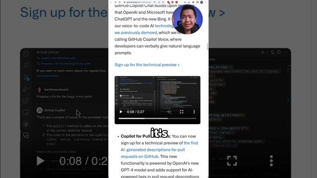 GitHub Copilot X: Copilot Chat
