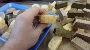 Натуральное мыло из свиного жира / Natural soap from pork fat