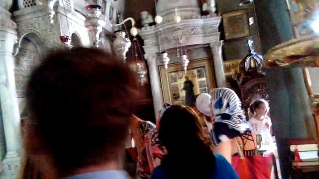 Христианский храм на острове Гидра в Греции. смотреть онлайн