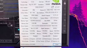 Тест RTX 2070 Msi Armor