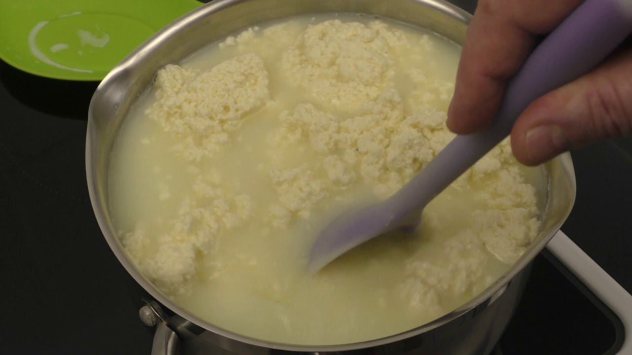 Домашний сыр, приготовленный из магазинных продуктов. Эксперимент.