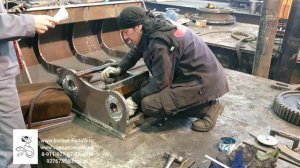 Поворотный ковш. ЗАВОД КОВШЕЙ (смазывать "голову"-раз в 10 лет)