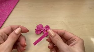 Мои ЛЮБИМЫЕ! Бантики из фоамирана Glitter Foam sheet craft ideas