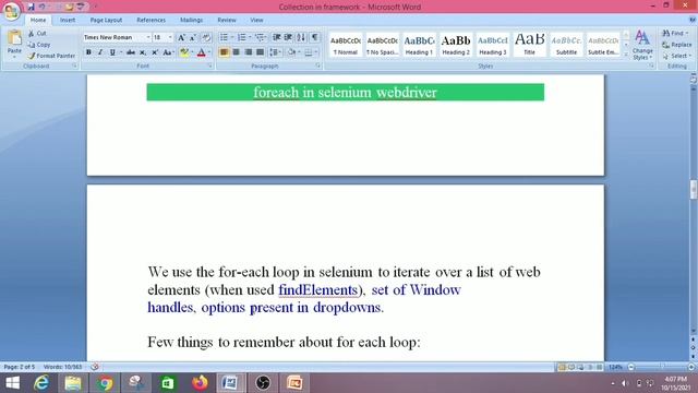 Collections in selenium interview question | Collections in selenium with examples |Java collection