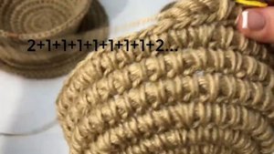 Вязаная корзина из джута и каната крючком | Soft Decor - Татьяна Чакур