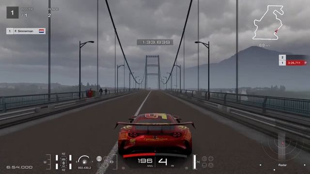 Mazda RX-Vision Gr3 at Saint-Croix C Reverse - 3:23.685 - Reference Lap