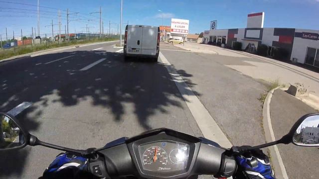 balade avec de la vile 50 cc 4t peugeot kisbee #4 смотреть онлайн