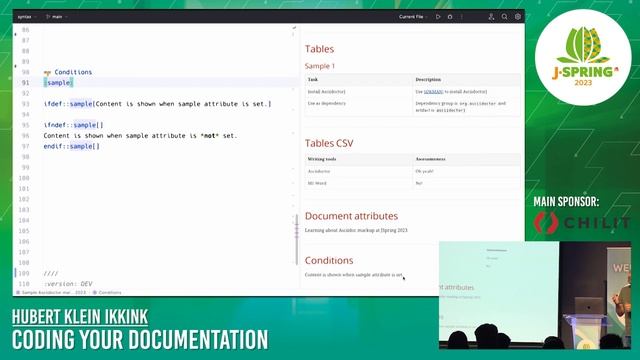 J-Spring 2023: Coding your documentation - Hubert Klein Ikkink