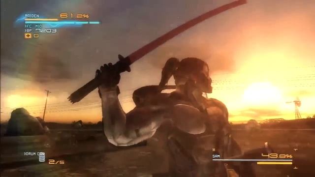Metal Gear Rising: Revengeance Samuel (Sam/Jetstream) Boss Fight #2
