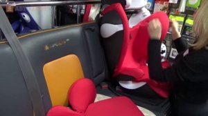 Cybex Solution M-fix | как снять чехол | инструкция Автодети