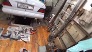 Замена тормозных трубок. Mercedes w124