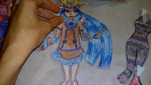 Бумажные куклы Монстер Хай (MonsterHigh) и другие