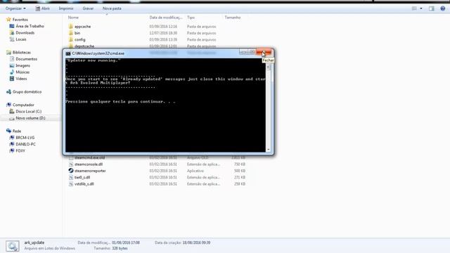 Como atualizar o Ark Survival Evolved (ScorchedEarth) смотреть онлайн