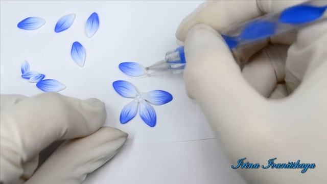 Браслет с Цветами из полимерной глины мастер класс ❤️ Ирина Иваницкая смотреть онлайн