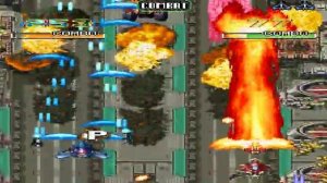 Bee Storm: DoDonPachi II (Arcade) 2P Cooperative Playthrough