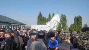 Митинг в Назрани (Прямой эфир) 30 октября 2021 г.