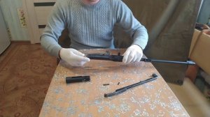 ИЖ 61 установка пружины и направляющей
