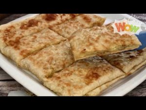 Вкусняшка из тонкого лаваша на завтрак или перекус. Быстрое лакомство.