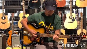 FENDER CC-140SCE Sound Test (No effect!)