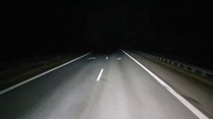 Уснёшь за 5 минут. Фон ночной дороги на фуре