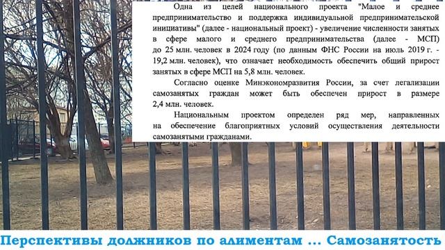 Долг по алиментам - становись самозанятым! смотреть онлайн