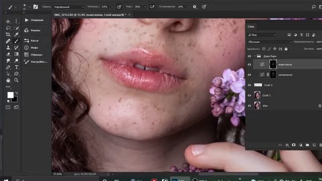 Ретушь портрета #beautyretouching #ретушьфото #обработкафотографий #ретушь